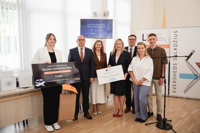 Nacionalinė teisės žinių olimpiada 2025: DI ir teisės sąveika jaunimo akiratyje